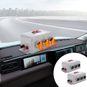 OEFNTAC Home and Kitchen 12V 24V Automobile Heater Truck High Power Fast Heating Defrosting Overload Protection Metal Construction Easy Install 23x12x9.5in