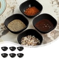 thumbnail image 1 of OEFNTAC Home and Kitchen 6PC 4in Square Seasoning Plates Wheat Straw Sauce Plates Boxed Set for Condiments Appetizer Snack Dipping Plates Home Kitchen, 1 of 6