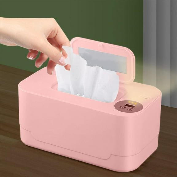 OEFNTAC Home and Kitchen USB Portable Wipes Heater Large Capacity Adjustable Thermostat Wet Wipe Warmer for Kid Car Outdoor Home Travel 24h Constant Temperature 20x12x9.5in