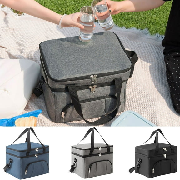 OEFNTAC Insulated Lunch Box for Women Leakproof Cooler Bag Personalized Adult Lunch Tote Shoulder Strap 10.2x8.3x7.5in