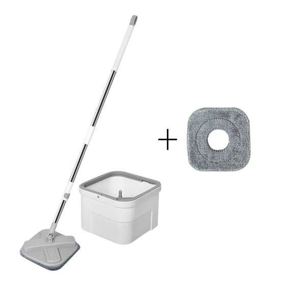 OEFNTAC Mop Hand Self Wash Mops Bucket With Wringer Set for Wet and Dry Use Multi-functional Mops for Floor Cleaning Floor Clean and Efficient Mop Easy to Use
