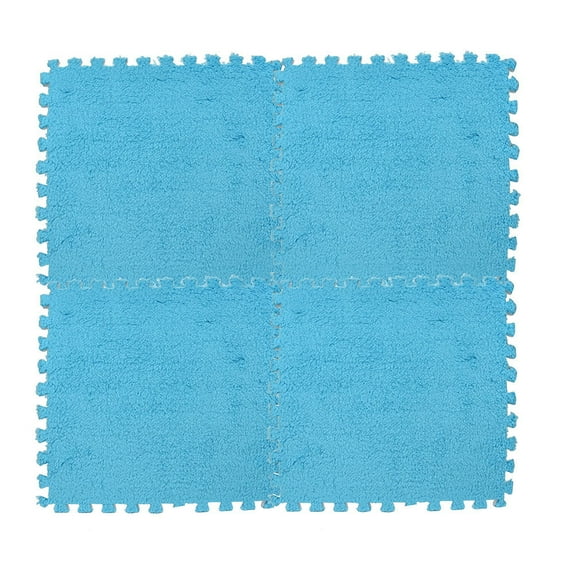 OEFNTAC Puzzle Rug Stylish Area Rug Foam Puzzle EVA Floor Mats Multi-functional for Home Decor Multiple Colors Available 25*25cm
