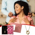 thumbnail image 1 of OEFNTAC Rose Gift Box Lover Proposal Gift Jewelry Rose Box Small Rose Necklace Gift Box Valentine Romance Gift Eternal Rose Box Girlfriend Wife Valentine Love Gift Holiday Romance Present, 1 of 9