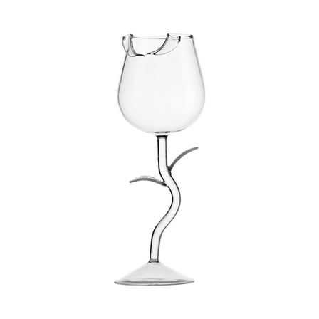 OEFNTAC Rose Pattern Red Wine Glass High-End Tall Glass Cup 150ml Red Wine Glasses Elegant Wine Glasses Gift for Her Romc Wine Glasses