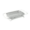 thumbnail image 1 of OEFNTAC Shelves Storage Shelves Shelving Stainless Steel Sink Basket Retractable Vegetable Washing Basin Storage Rack Kitchen Sink Rack Dishwasher Rack Space Saving Easy Clean, 1 of 4