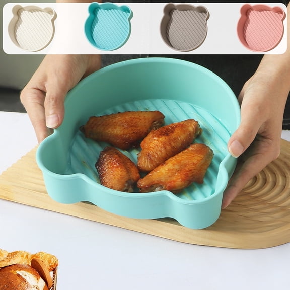 OEFNTAC Silicone Baking Tray Heat Resistant Oven Microwave Air Fryer Sheet Nonstick Home Bakeware Reusable Pan for Cookies Bread Cake Brownie Cooking Safe Easy Clean Family Must Have Kitchen