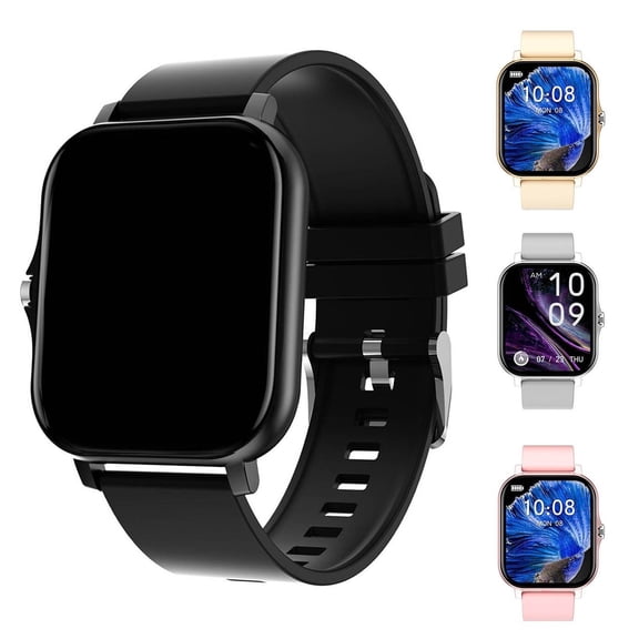 OEFNTAC Smart Watch GT21 with Stainless Steel Strap Bluetooth Call Fitness Tracker IP67 Waterproof Activity Tracker