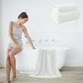 thumbnail image 1 of OEFNTAC Soft Linen Bath Towel Set 2-Piece Highly Absorbent 27.55x55.11 Inches Quick Drying for Adults Bathroom Spa Gym Beach Use, 1 of 6