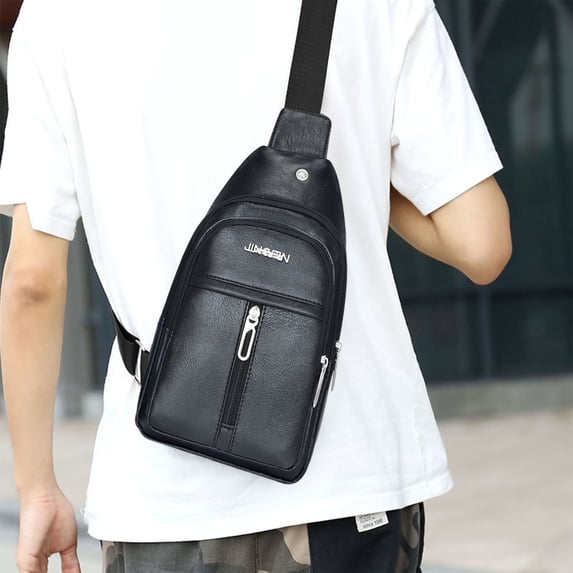 OEFNTAC Storage Bag Travel Bag Chest Bag Crossbody Chest Shoulder Water Resistant Sling Purse One Strap Travel Bag for Men and Women Sports Models Hundred Matching Leisure Bag
