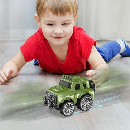 OEFNTAC Toys 360 Rotating Stunt Friction Polices Off Road Toy Car For 2 Year Old Boys Kids Rides Vehicle Educational Toys