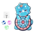 thumbnail image 1 of OEFNTAC Toys Childrens Dart Board Set with Velvet and 3 Self-Adhesive Discs for Indoor Outdoor Play Halloween, 1 of 5