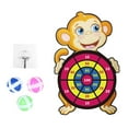thumbnail image 1 of OEFNTAC Toys Childrens Dart Board Set with Velvet and 3 Self-Adhesive Discs for Indoor Outdoor Play Sensory Toys, 1 of 5
