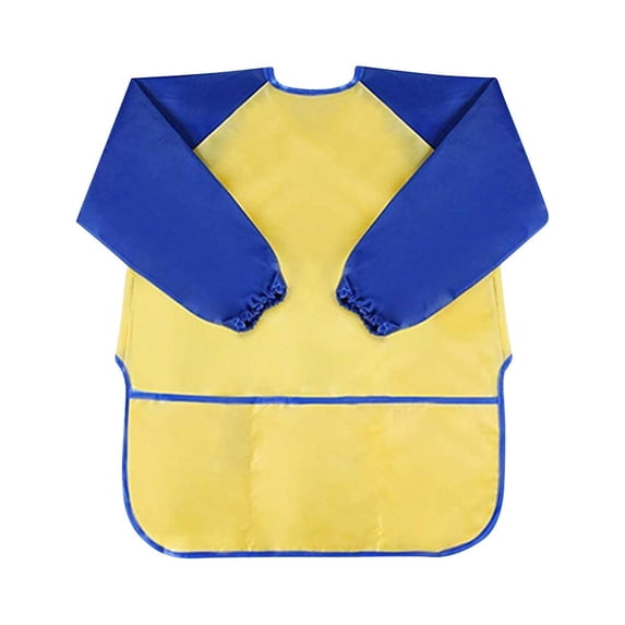 OEFNTAC Toys Childrens Long Sleeve Art Smock with 3 Pockets Waterproof Painting Apron for Ages 2-6 Easy Clean and Reusable Halloween