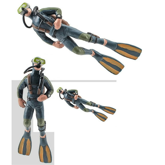 OEFNTAC Toys Diver Animal Figurine Toy Set with Realistic Details for Educational Play and Collection Children Toys
