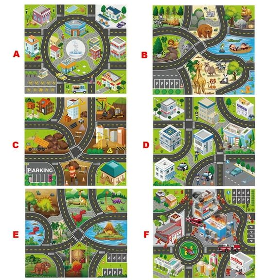 OEFNTAC Toys Foldable Reversible Kids Play Mat 80x70cm Outdoor Activity Baby Crawl Playmat with Storage Bag Baby Toys