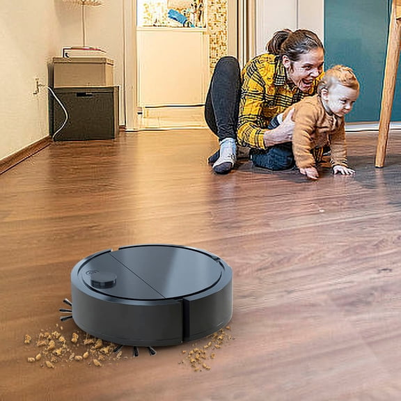 OEFNTAC Toys Household Charging Sweeping Robot with Suction Mopping ction and 400mAh Battery for Home Cleaning Learning Toys