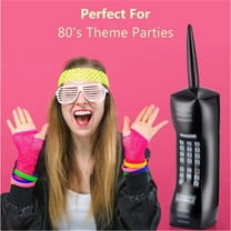 OEFNTAC Toys Inflatable Radio and Mobile Phone Props for 80s 90s Themed Party Decorations Costume Accessories Learning Toys