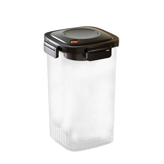 OEFNTAC Vacuum Sealed Food Storage Container Airtight Pet Jar for Grains Flour Kitchen Pantry Organization
