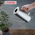 thumbnail image 1 of OEFNTAC Watering Can Watering Can Outdoor User-friendly Comfortable Handle Design Efficient Watering Pot Spray Household 1.5L Metal Portable Stainless Steel Long Spout for Indoor Plants Up to 65% Off, 1 of 7