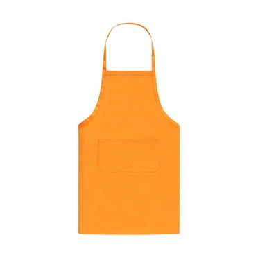 OEFNTAC Work Apron Hanging Neck Aprons for Women with Pockets Aprons Kitchen Food for Men Easy to Wash Multi-colored Available 28.5*22.8 inches