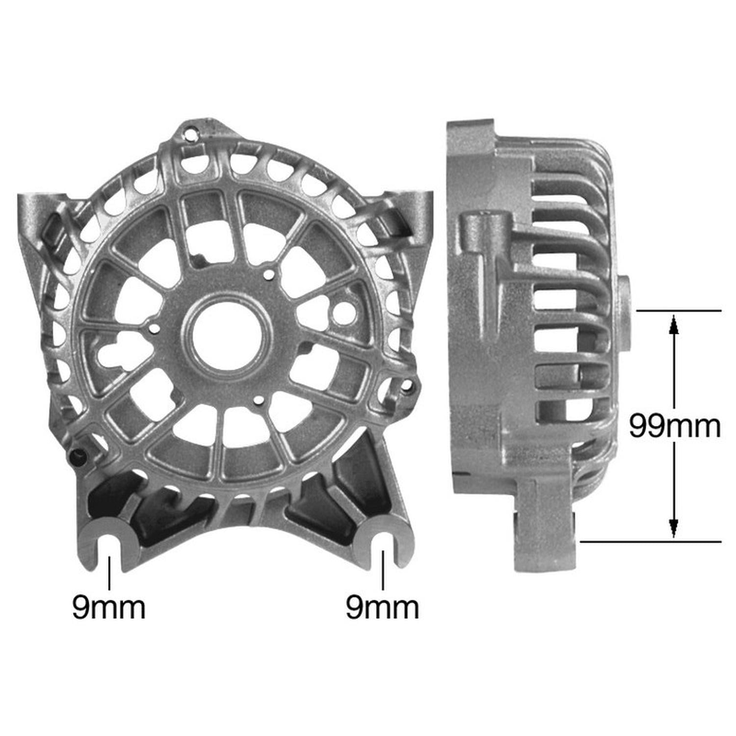 Alternator Frame OEG Parts New Alternator Frame DE Replacement For Ford Grand Marquis 4 ...