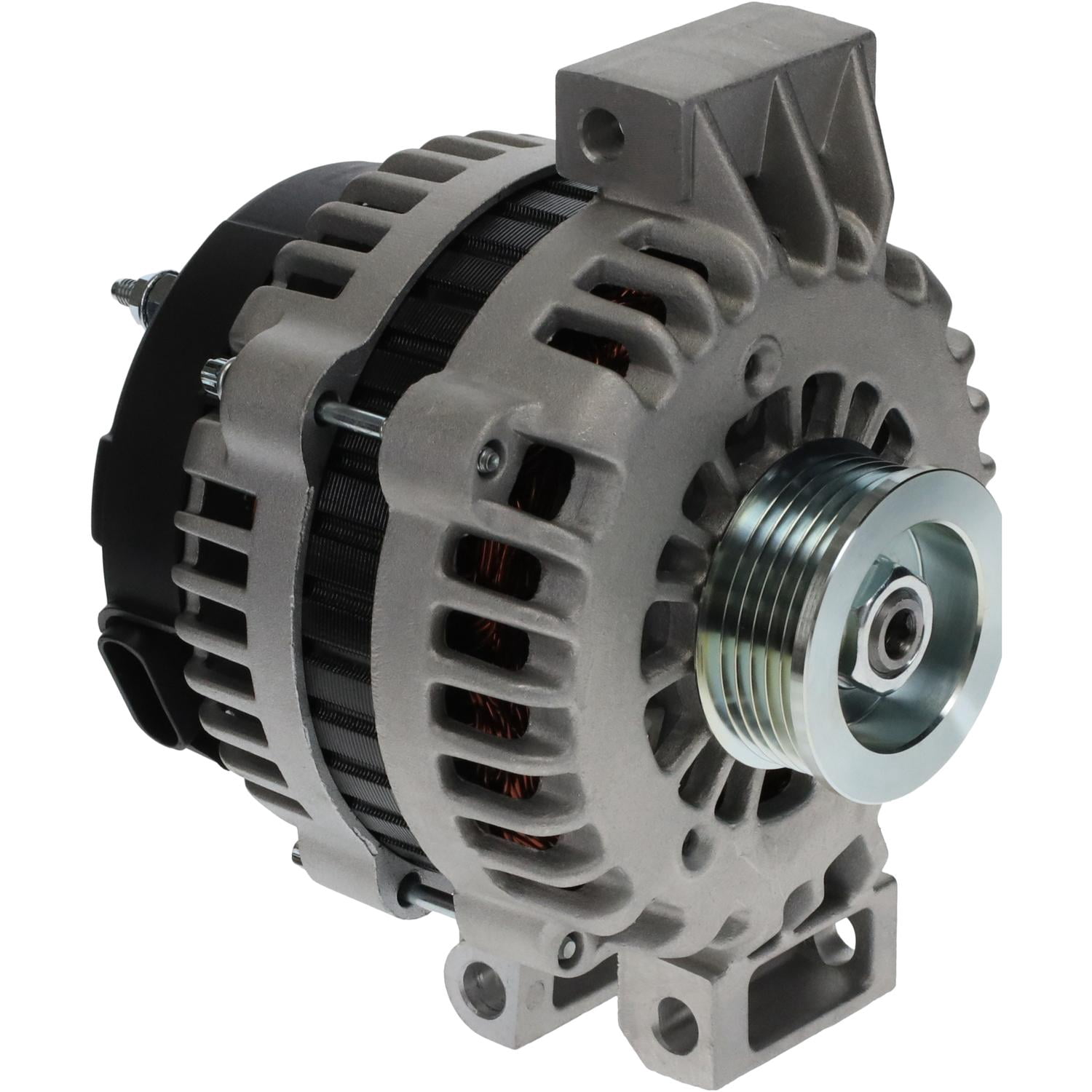 OEG Parts New Alternator Replacement For Buick Rainier Chevy Trailblazer GMC Envoy Isuzu Ascender Saab 9-7x L6 4.2L 2006 06 15200110 19118694 A15-20-0110 8152001100 400-12229 ADR0371 8497 8497N