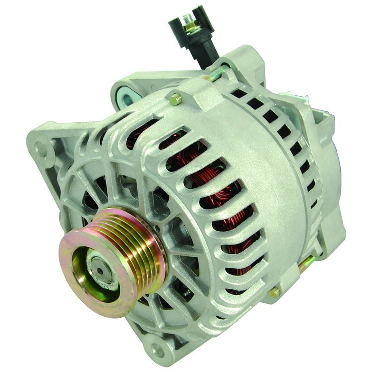 OEG Parts New Alternator Replacement For Ford Focus L4 2.0L VIN 3 2000 2001 2004 01 02 04 Focus L4 2.0L VIN 5 2002-2003 02 03 Escape L4 2.0L 2001-2004 1L8U-10300-AB 1L8U-10300-AC 1L8Z-10346-AB