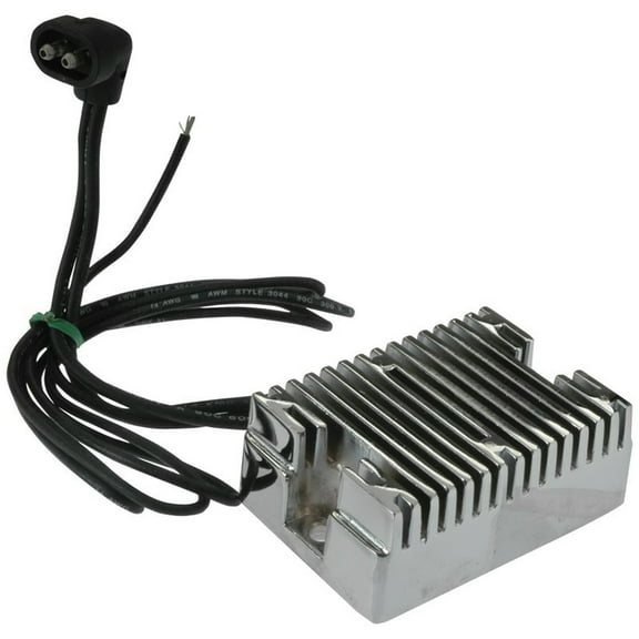 OEG Parts New CHROME Voltage Regulator Rectifier Replacement For Harley Davidson 74519-88, 1989-99 Evolution Big Twin, 32 AMP