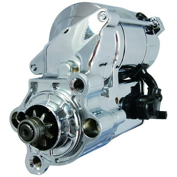 OEG Parts New Chrome Starter Replacement For Harley Davidson XL1200T SuperLow 1200T 2014-2018; XL1200V Seventy-Two 2012-2017; XL1200X Forty-Eight 2010-2022 41052136 31390-91 SHD0004C 18477NC 3139091A