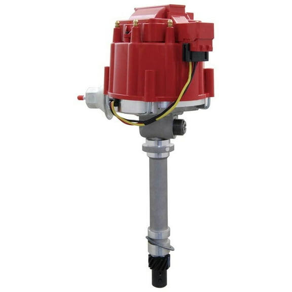OEG Parts New High Energy Ignition HEI Distributor For Chevrolet Corvette W/Tach Drive SBC & BBC V8 Gas OHC W/Red Cap HEID-G9002R JM6515 PCE376.1036 SUM-850001-T 4.3L-7.4L 265 283 427 350 454 Chevy
