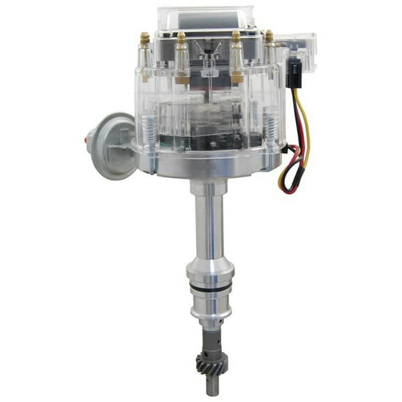 OEG Parts New High Energy Ignition HEI Distributor For Ford Lincoln Mercury W/Small Block Windsor SBF 351W 5.8L V8 W/Clear Cap 8362 8365 8548201 59107C JM6510 Direct Fit