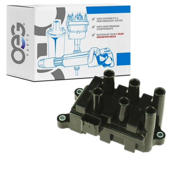 OEG Parts New Ignition Coil Replacement For 2001-2008 Ford E-150, Mazda B3000, Mercury Cougar, Replaces 1F2118100, 6736001, 1F2U12029AC, 5F2E12029AB, 5F2Z12029AD