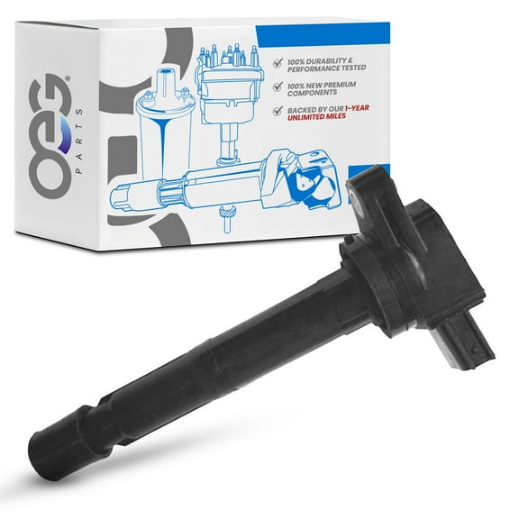 OEG Parts New Ignition Coil Replacement For 2004-2012 Acura MDX, RDX, TSX, Replaces 30520-PNC-004, 30520-PNC-004, DMB2003 SC195 TXIC208 U5064 XIC8397