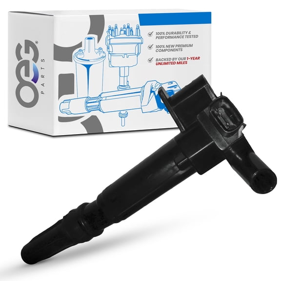 OEG Parts New Ignition Coil Replacement For Ford F-150 Pickup Truck 2011-2014, F250 & F-350 Super Duty Pickup Truck 2011-2016, F-150 SVT Raptor Pickup Truck 2010-2014 AL3Z-12029-A