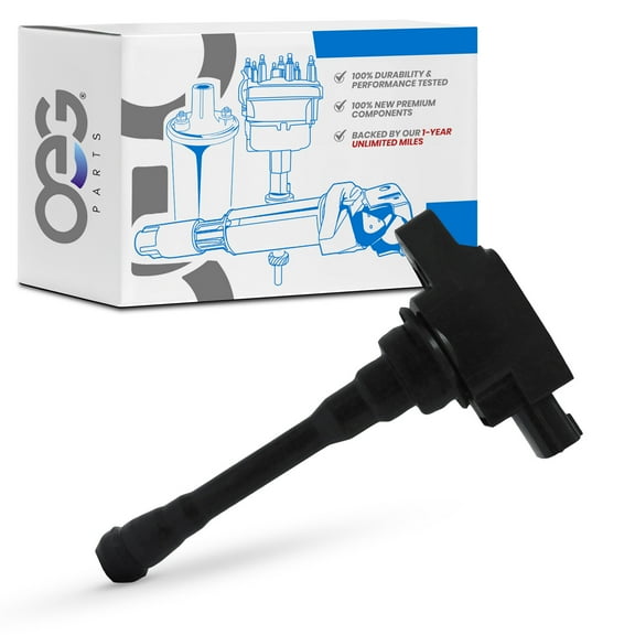OEG Parts New Ignition Coil Replacement For Nissan Juke L4 1.6L 2011-2016 2011 2012 2013 2014 2015 2016 22448-1KC0A, 224481KC0A ?224481KC0A, GN10614, UF-659
