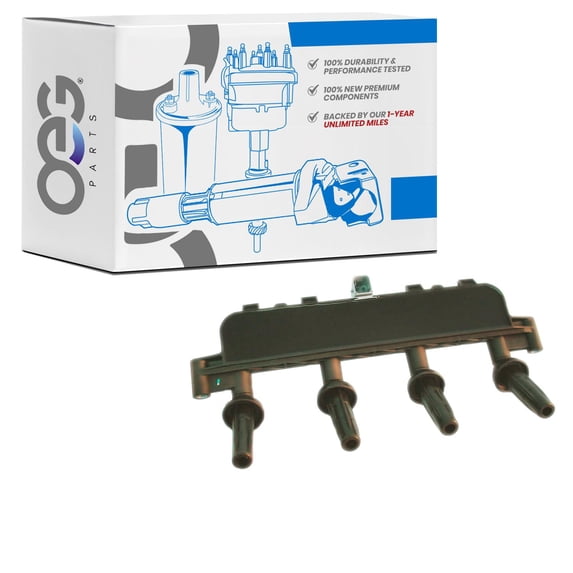 OEG Parts New Ignition Coil Replacement For Peugeot 1007 05-17, 106 91-03, 206 98-00, 206 SW 02-10, 306 93-02, 307 00-08, Partner 96-17, Partnerspace 96-06, Citroen Berlingo 96-08, C2 03-09, C3 02-03