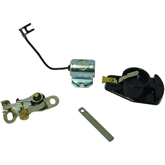 OEG Parts New Ignition Tune Up Kit For Ford Tractors NAA, 8N 600 700 800 900 2000 4000 Series (Heavy Duty Point Set, Condenser and Rotor Included) C0NN12200A, D8NN12171AA, FET12300A, 100011, ATK6FF,