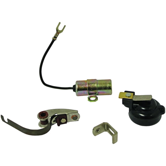 OEG Parts New Ignition Tune Up Kit For International Tractors Super A B C Cub H HV I4 I6 M MD MTA O4 O6 OS4 OS6 (Heavy Duty Point Set, Condenser and Rotor Included) 353172R91, 353896R91, 353903R92,