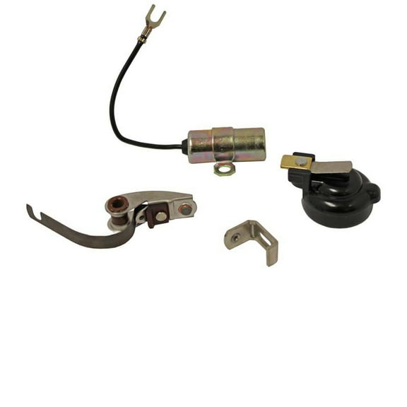 OEG Parts New Ignition Tune Up Kit For International Tractors Super A B C Cub H HV I4 I6 M MD MTA O4 O6 OS4 OS6 (Heavy Duty Point Set, Condenser and Rotor Included) 353172R91, 353896R91, 353903R92,