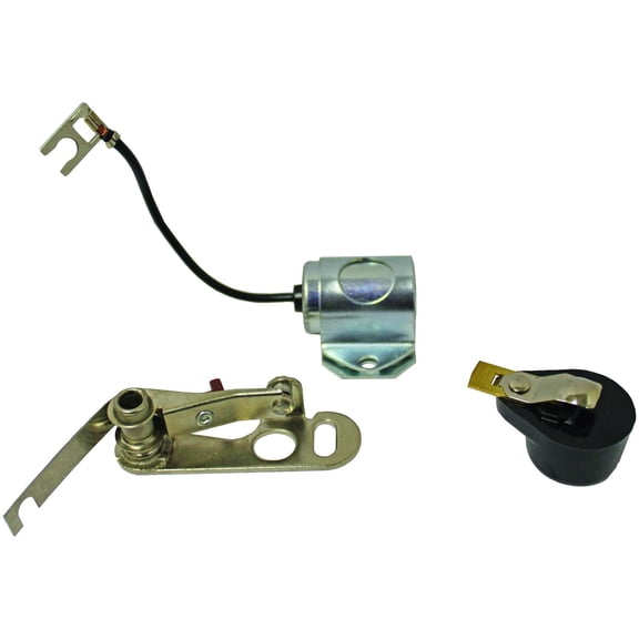OEG Parts New Ignition Tune Up Kit Replacement For Allis Chalmers Massey Ferguson John Deere Case Tractors (Heavy Duty Point Set, Condenser and Rotor Included) 1111711, 1111722, 1111735, 1111740,