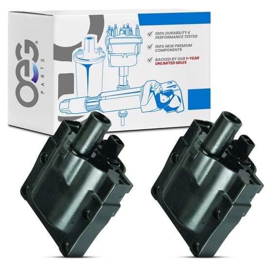 OEG Parts New Pack of 2 Ignition Coils Replacement For Lexus LS400 4.0L 1990-1997, SC400 4.0L 1992-1997 1950074050 WA766P 90919-02197 9091902197 297007051 250 19500-74050 2PK