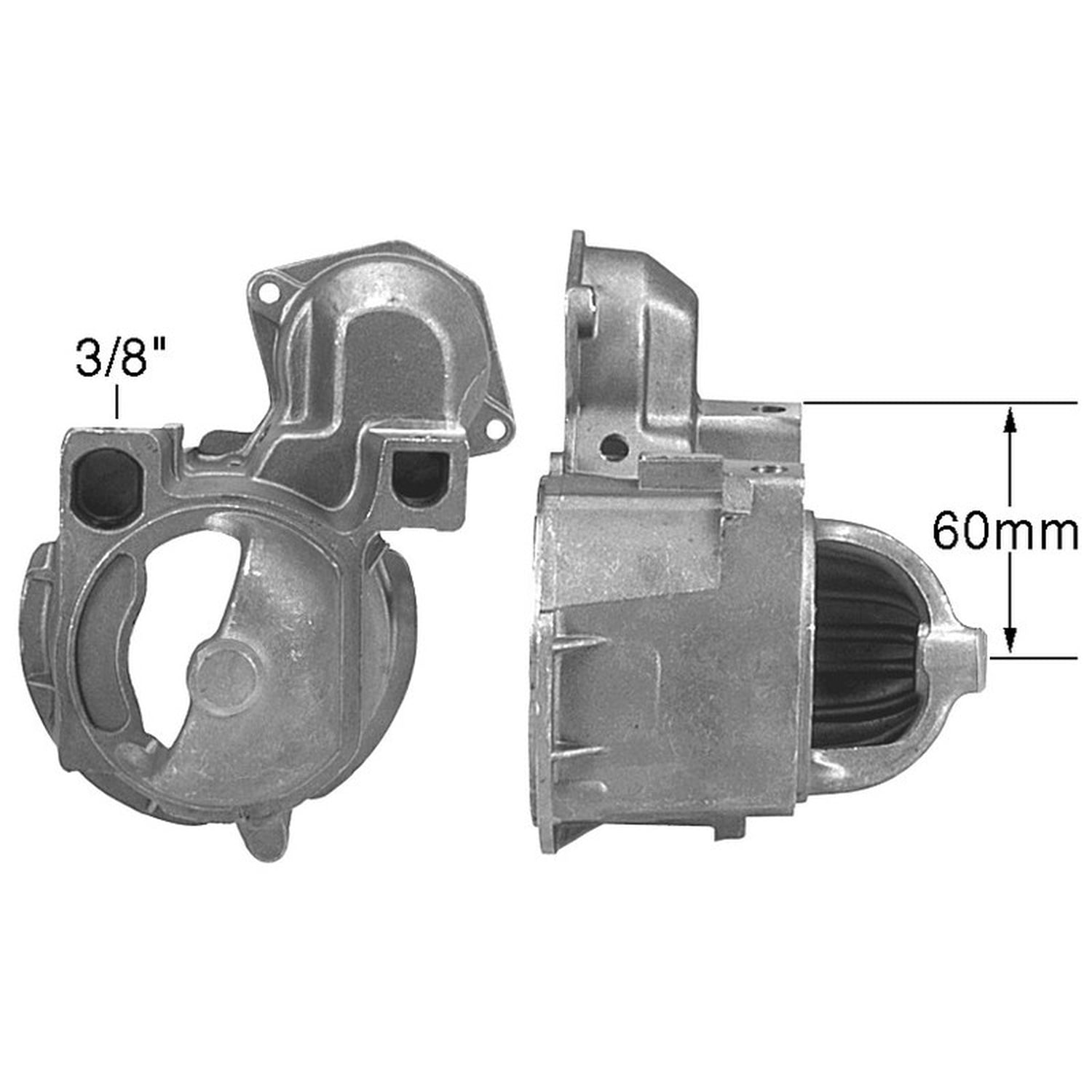 Statter Frame OEG Parts New Starter Frame DE Replacement For Buick Apollo 4.1L 5.7L ...