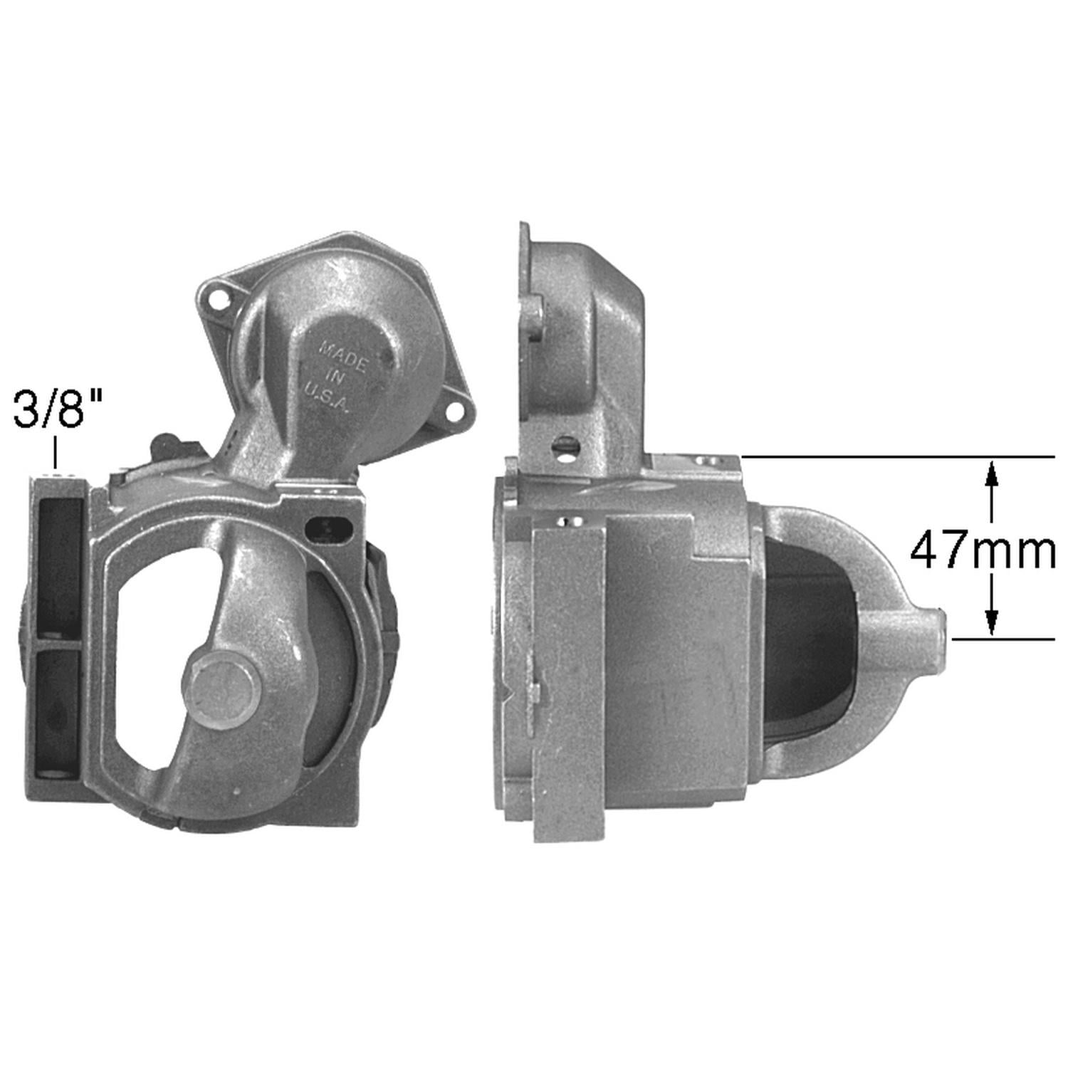 Statter Frame OEG Parts New Starter Frame DE Replacement For Buick Century 5.7L 1977 ...