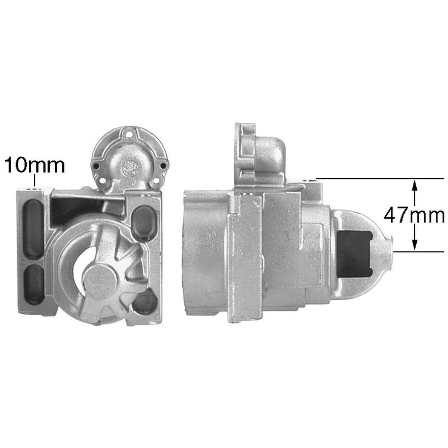 Statter Frame OEG Parts New Starter Frame DE Replacement For AM General Hummer 5.7L ...