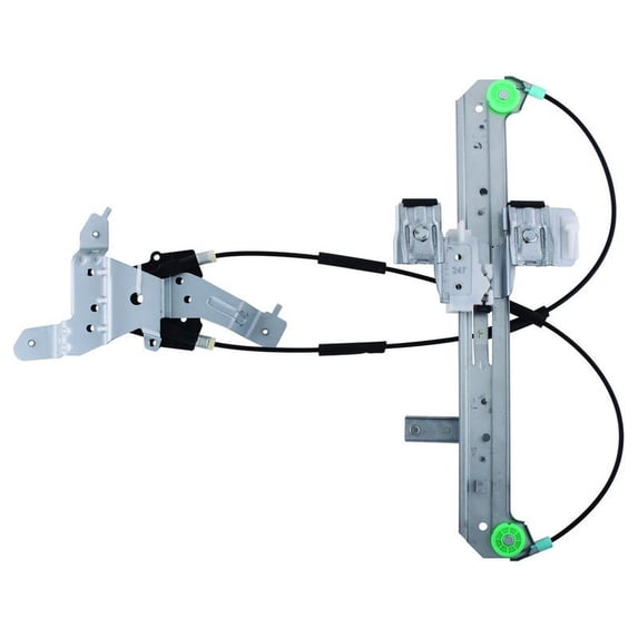 OEG Parts New Window Regulator Rear Drivers Side Left RLH Replacement For 2002-06 Cadillac Escalade, 2000-2006 Chevy Tahoe & GMC Yukon, 15135972, 749-228, 125-59014LWM