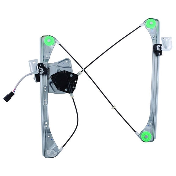 OEG Parts New Window Regulator W/ Motor Front Drivers Side Left LH Replacement For 1999-04 Oldsmobile Alero & 1999-05 Pontiac Grand Am 741-643 660172 11A6 22619447 22697441