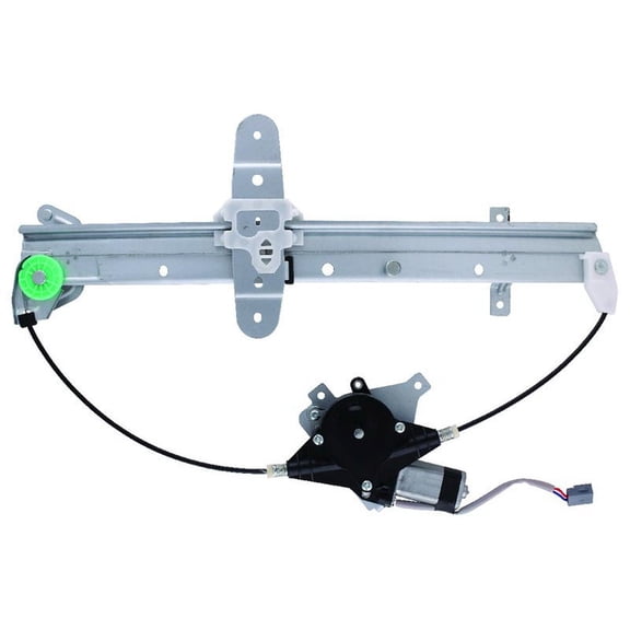 OEG Parts New Window Regulator W/ Motor Rear Drivers Side Left RLH Replacement For 1998-2011 Lincoln Town Car 741-688, 3W1Z5423395AA, 7W1Z-5427001-A, F8VZ-5423394-AA