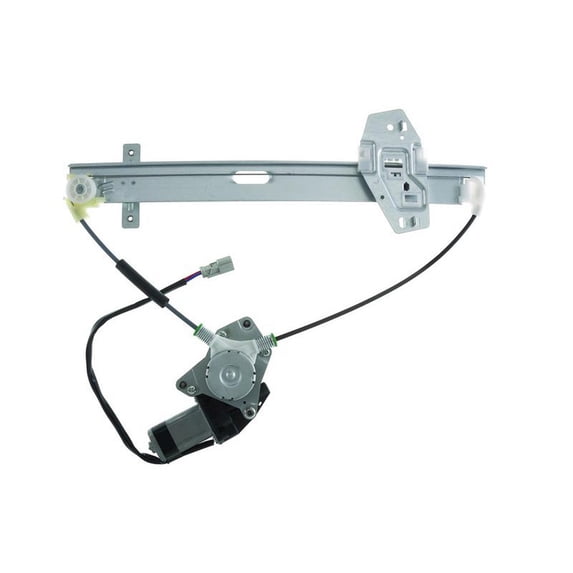 OEG Parts New Window Regulator W/ Motor Rear Drivers Side Left RLH Replacement For 2001 2002 2003 2004 2005 2006 Acura MDX, 72750S3VA03, 748-558, 660556, 135-58518L