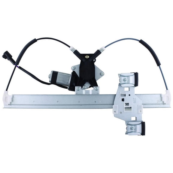 OEG Parts New Window Regulator W/ Motor Rear Drivers Side Left RLH Replacement For 2004 2005 2006 2007 2008 Pontiac Grand Prix 748-266, 15869655