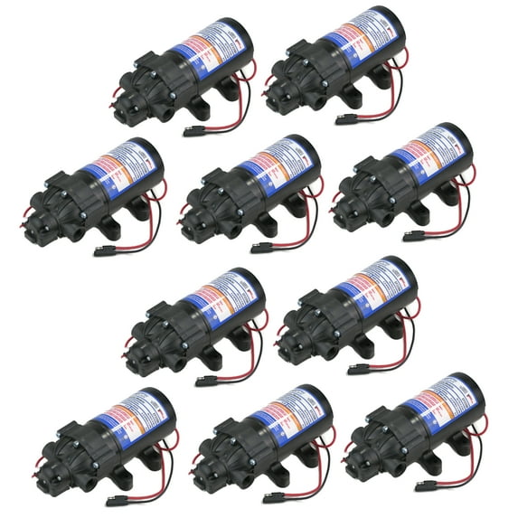 OEM (10 Pack) Everflo 2.2 GPM, 12 Volt, Diaphragm Pump for Delavan 7812-104, 7812104